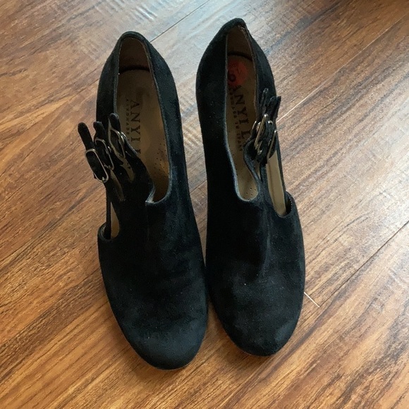 Anyi Lu leather heels size 36.5 - Picture 4 of 7